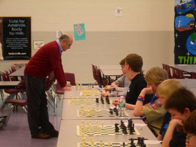 March 2008 Chess Master Michael Khodarkowsky plays 25 simul games with Sparta Chess Club